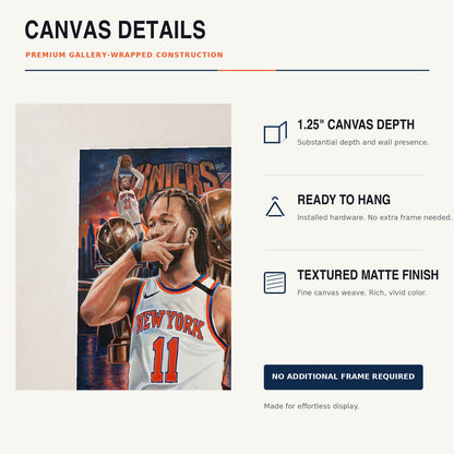 Jalen Brunson - Canvas Print