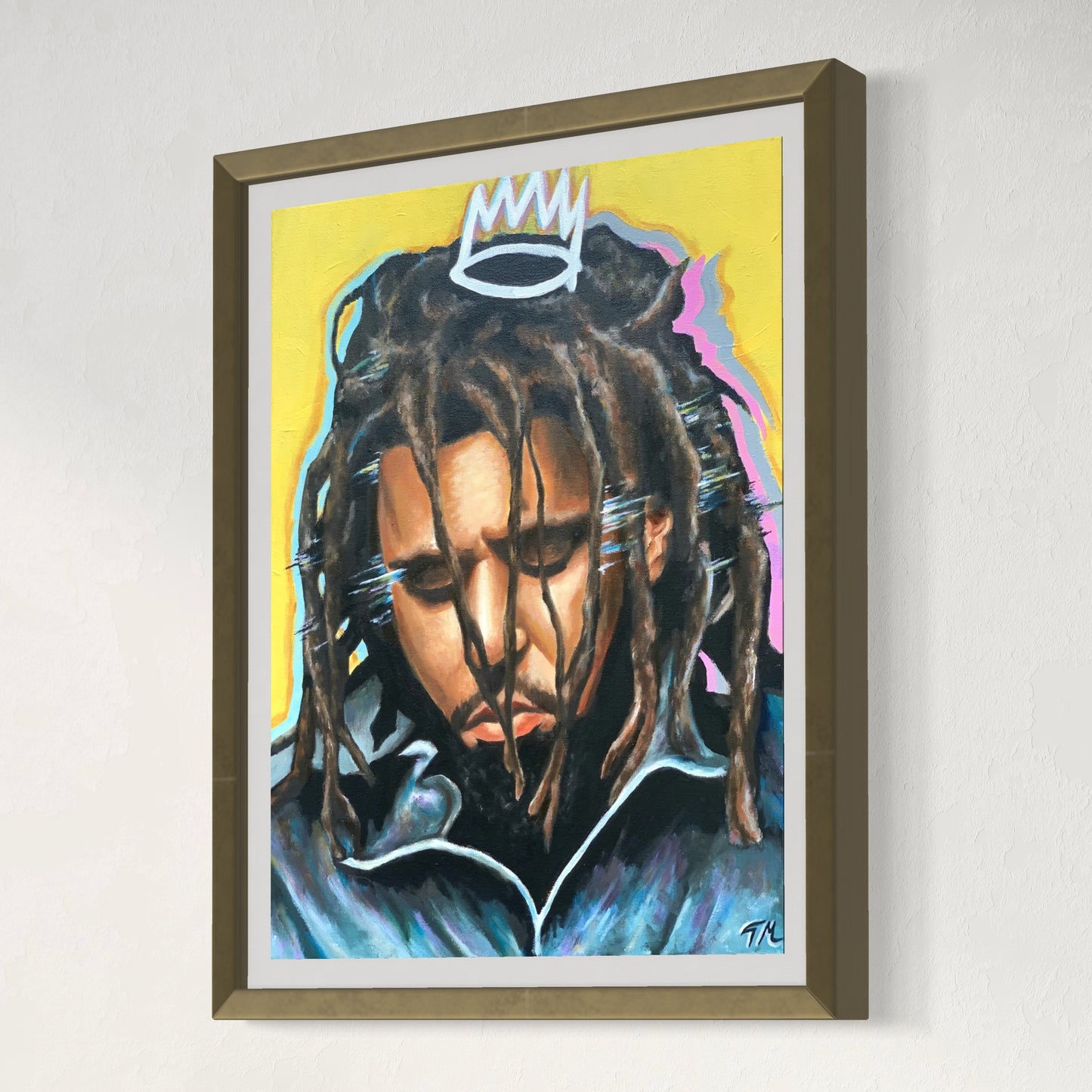 J Cole - Poster Print