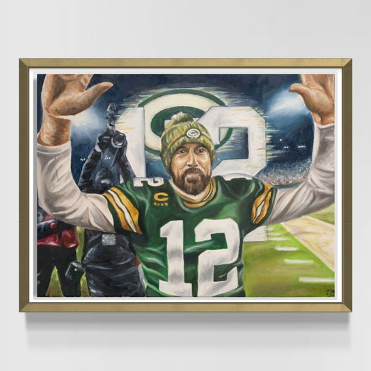 Aaron Rodgers Poster Print