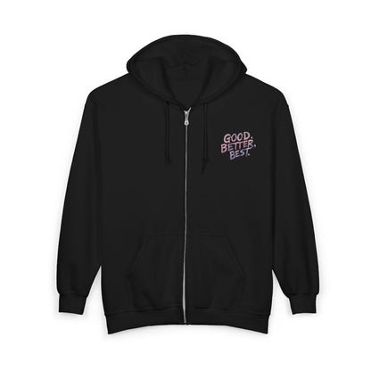 Caleb Williams "Jumpman" Artwork Zip-up Hoodie