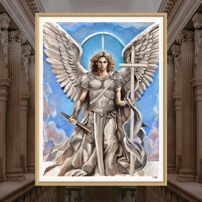 Archangel Gabriel - Framed Print