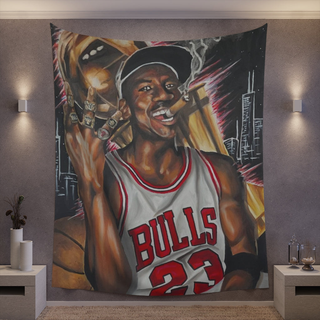 G.O.A.T - Tapestry - Tommy Manning Art