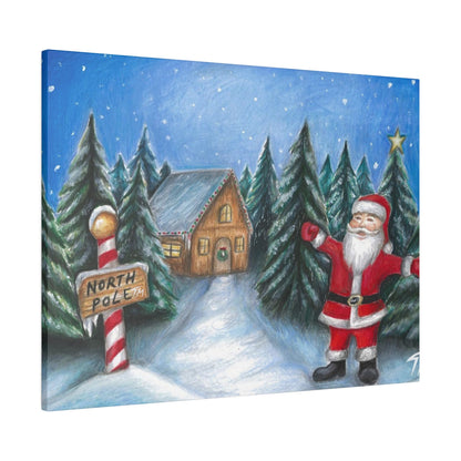 North Pole - Canvas - Tommy Manning Art