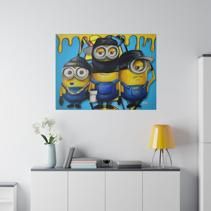 RICH MINION - Canvas - Tommy Manning Art