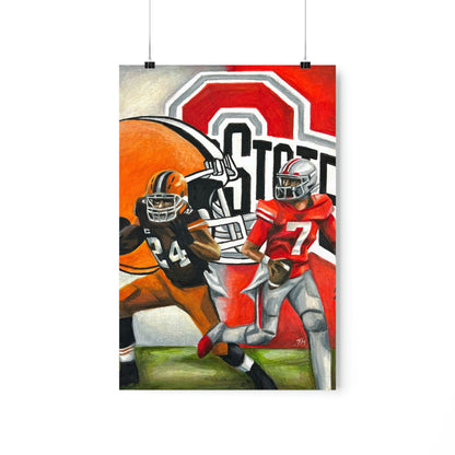 Ohio State/Browns - Print - Tommy Manning Art