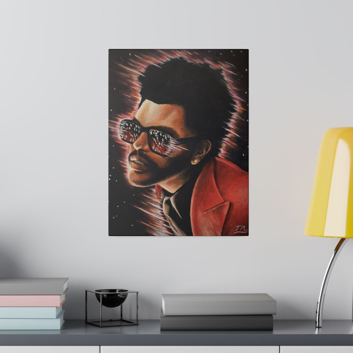 WEEKND - Canvas - Tommy Manning Art