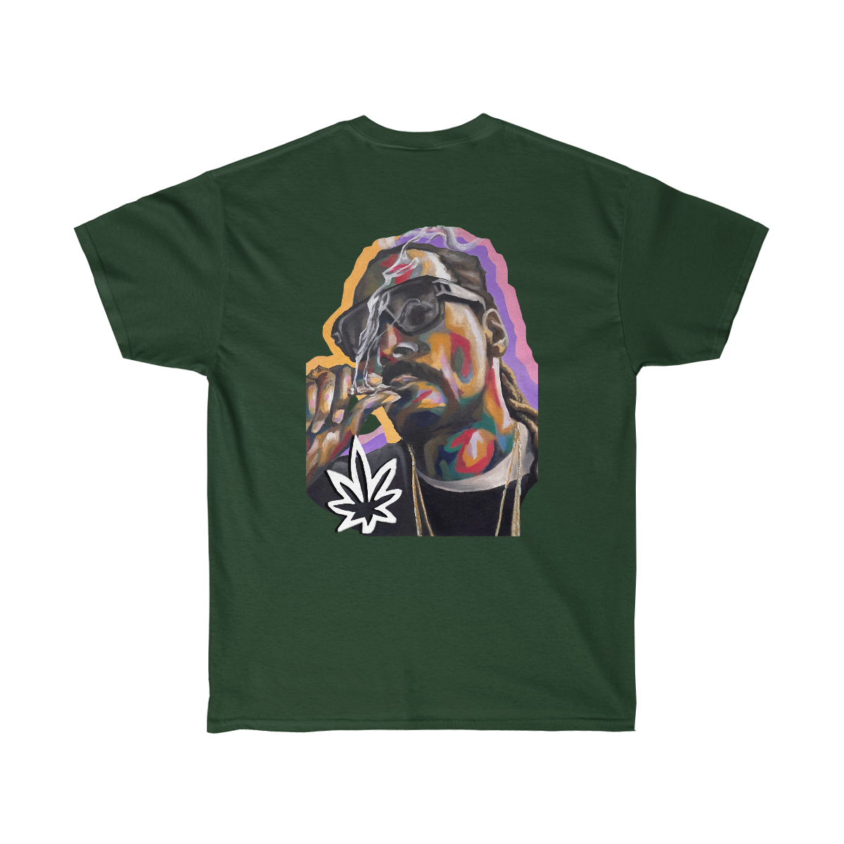 Snoop Dogg (Double-Sided) - T-Shirt - Tommy Manning Art