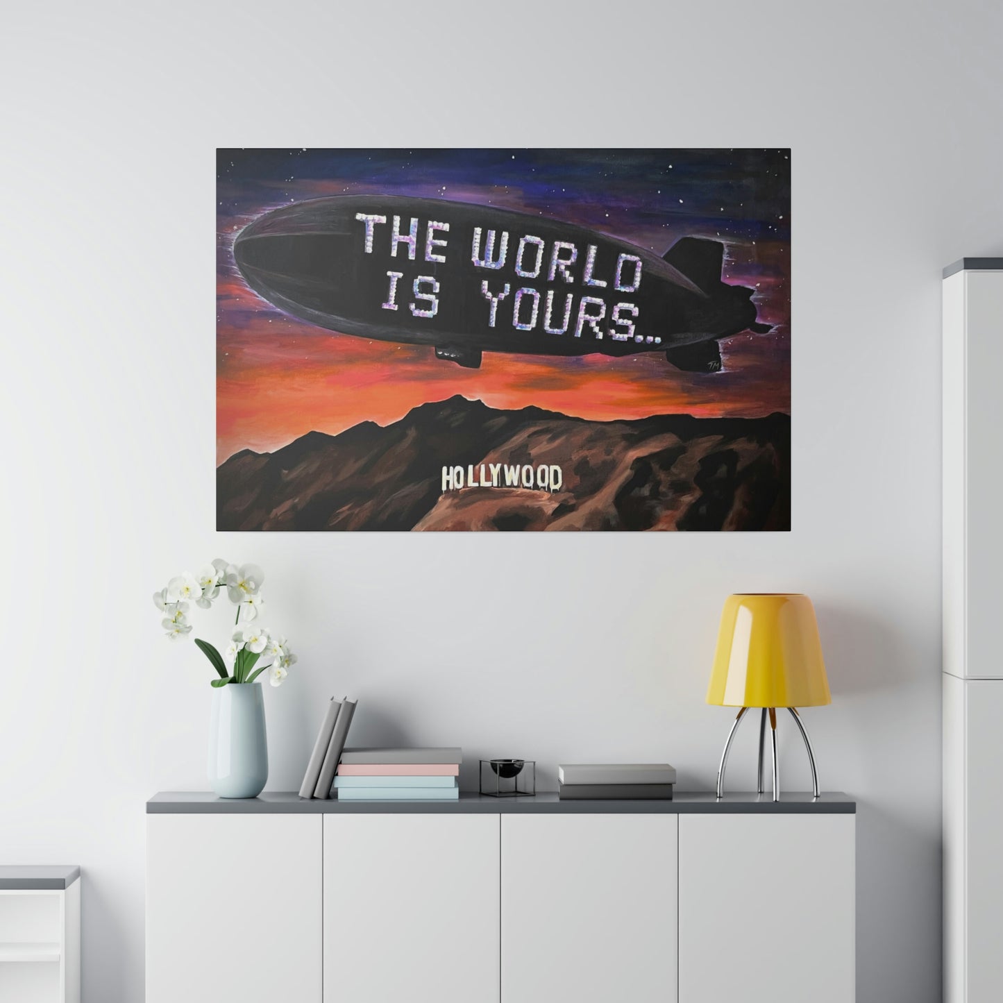 The World Is Yours - Canvas - Tommy Manning Art