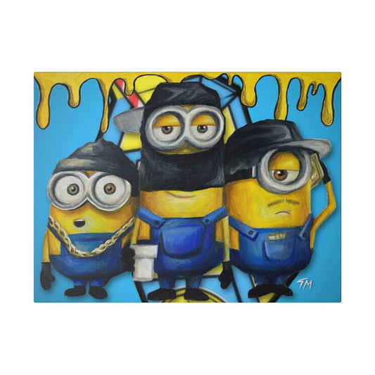 RICH MINION - Canvas - Tommy Manning Art