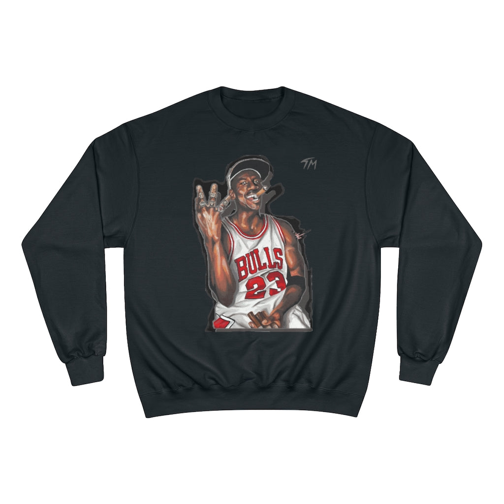 G.O.A.T - Champion Crewneck - Tommy Manning Art