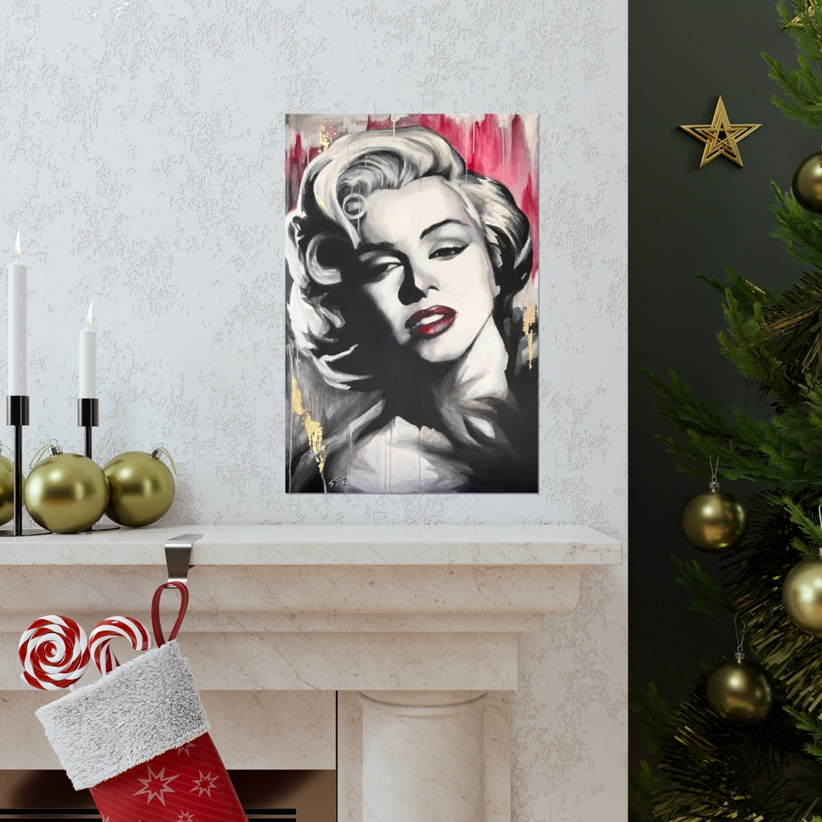 Marilyn - Fine Art Print - Tommy Manning Art