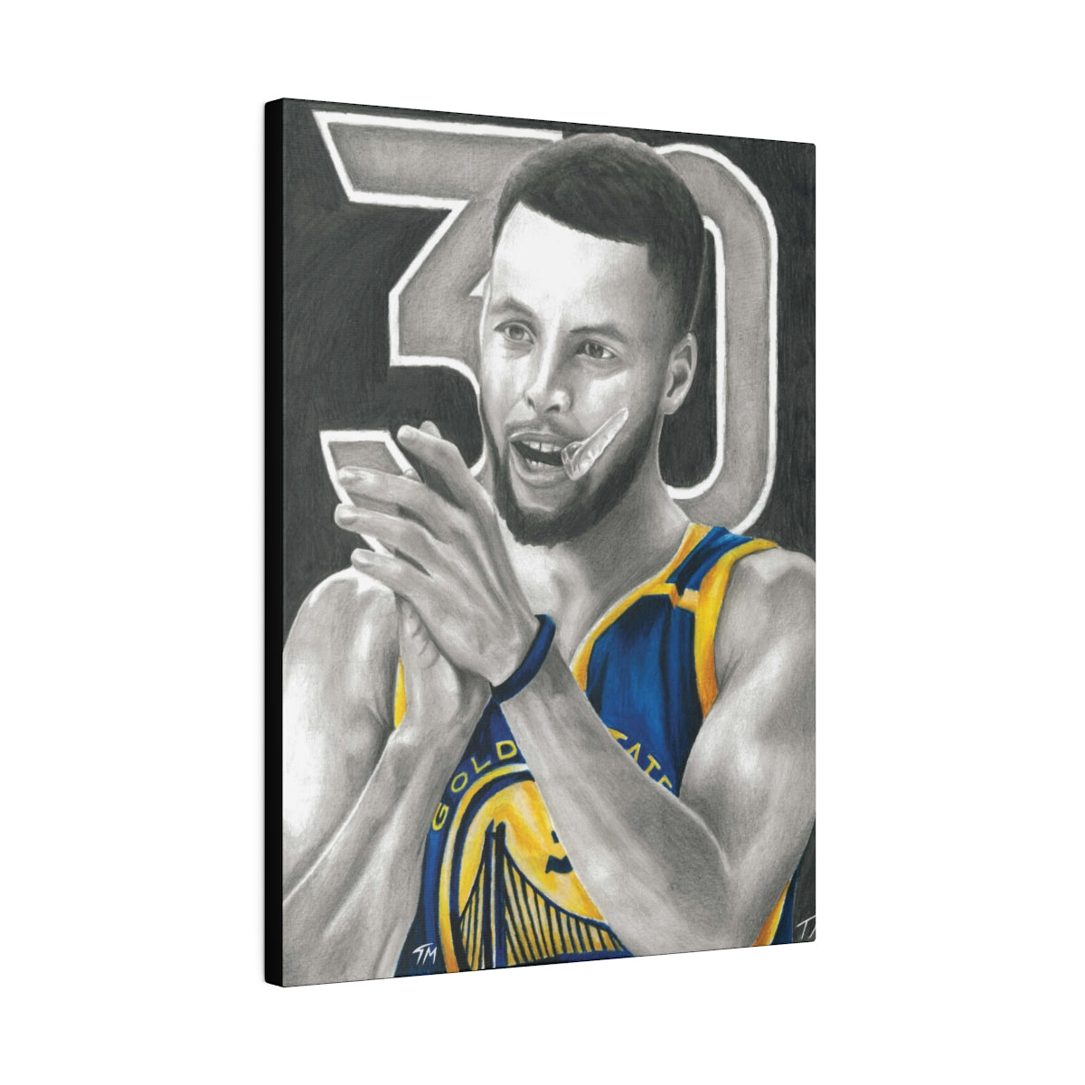 CURRY 30 - Canvas - Tommy Manning Art