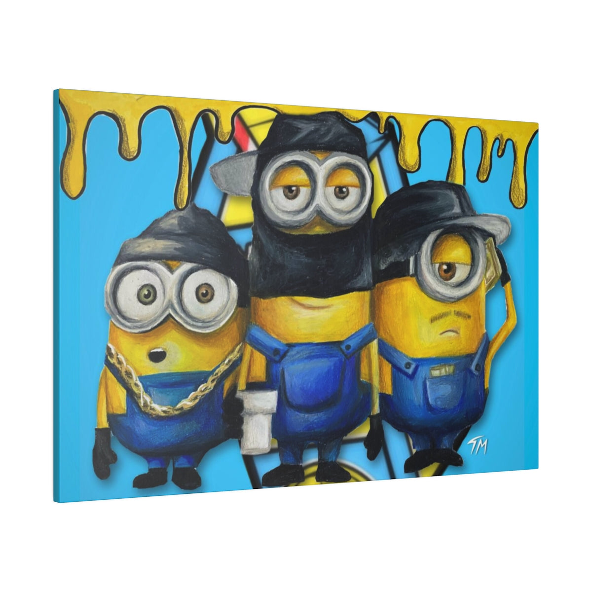 RICH MINION - Canvas - Tommy Manning Art