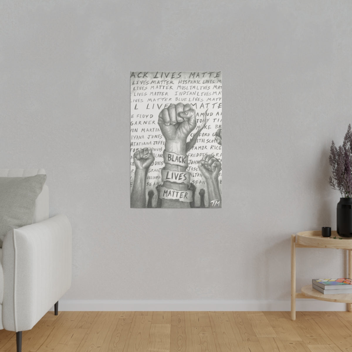 BLM - Canvas - Tommy Manning Art