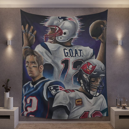 G.O.A.T - Tapestry - Tommy Manning Art