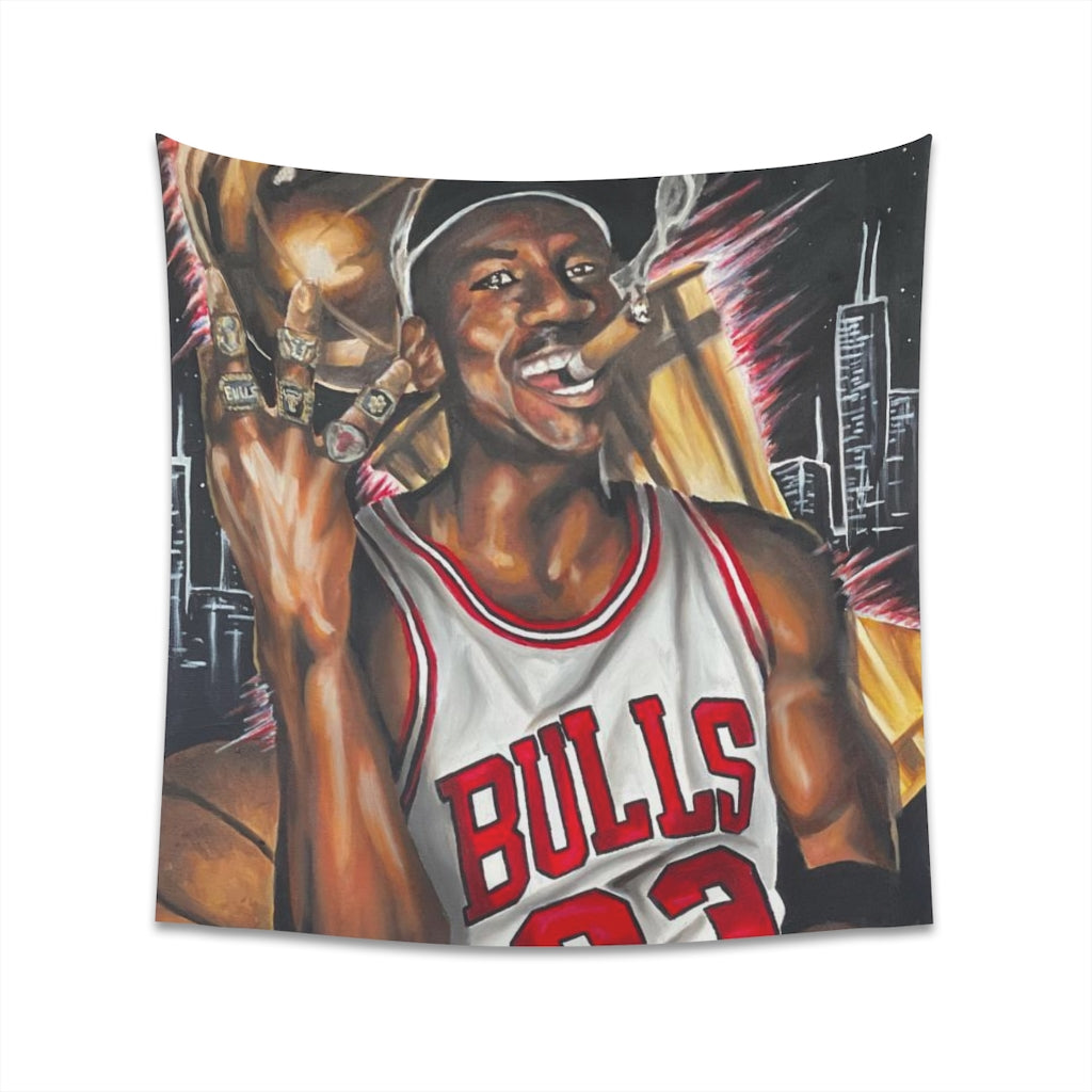 G.O.A.T - Tapestry - Tommy Manning Art