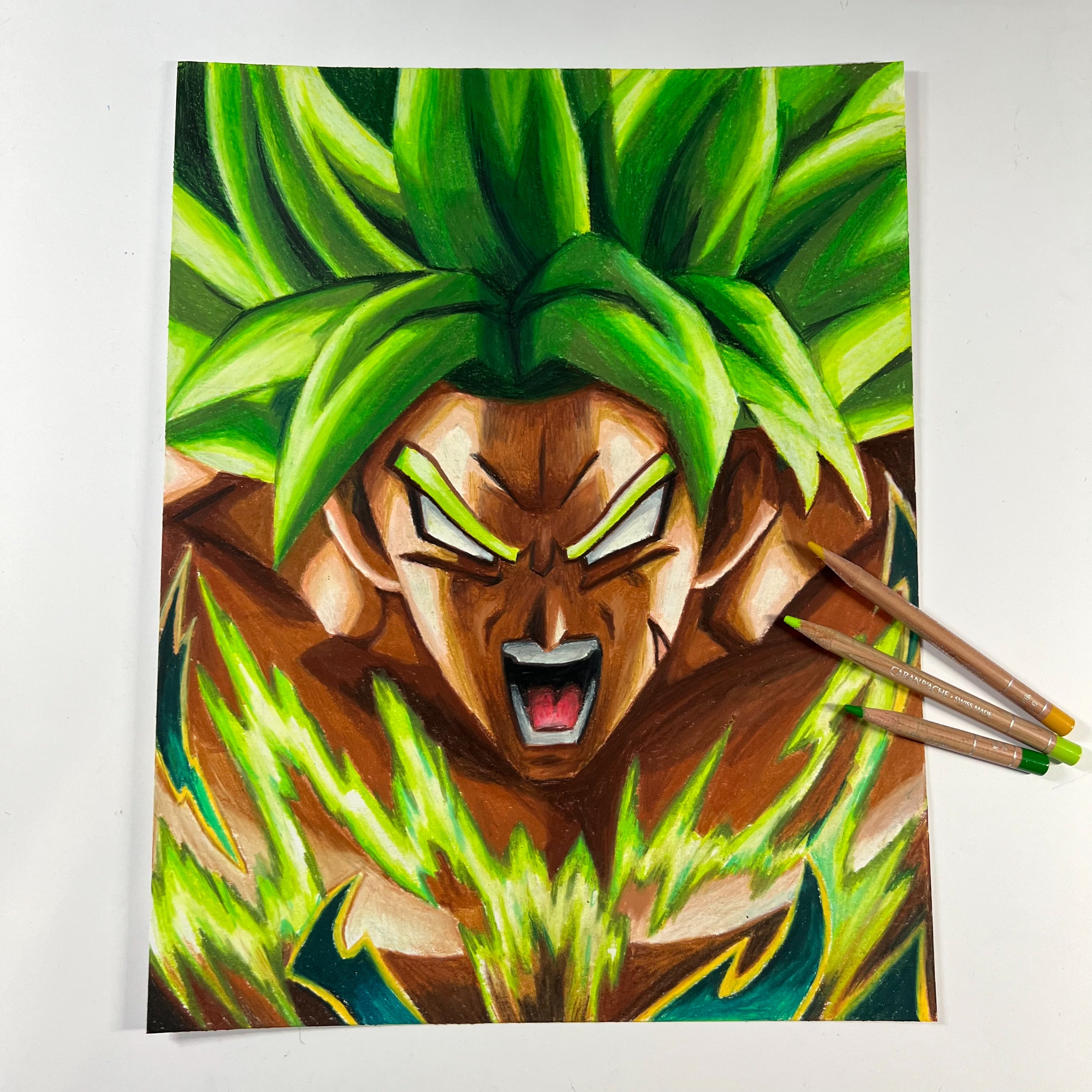 Broly Drawing