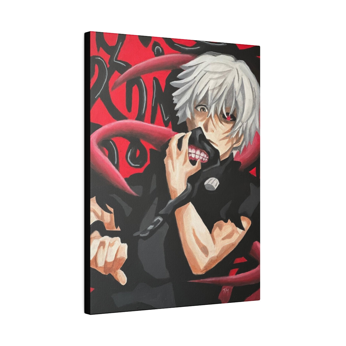 Ken Kaneki - Canvas - Tommy Manning Art