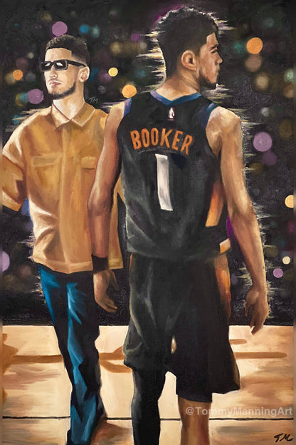 Booker - Original Painting 30x20 - Tommy Manning Art