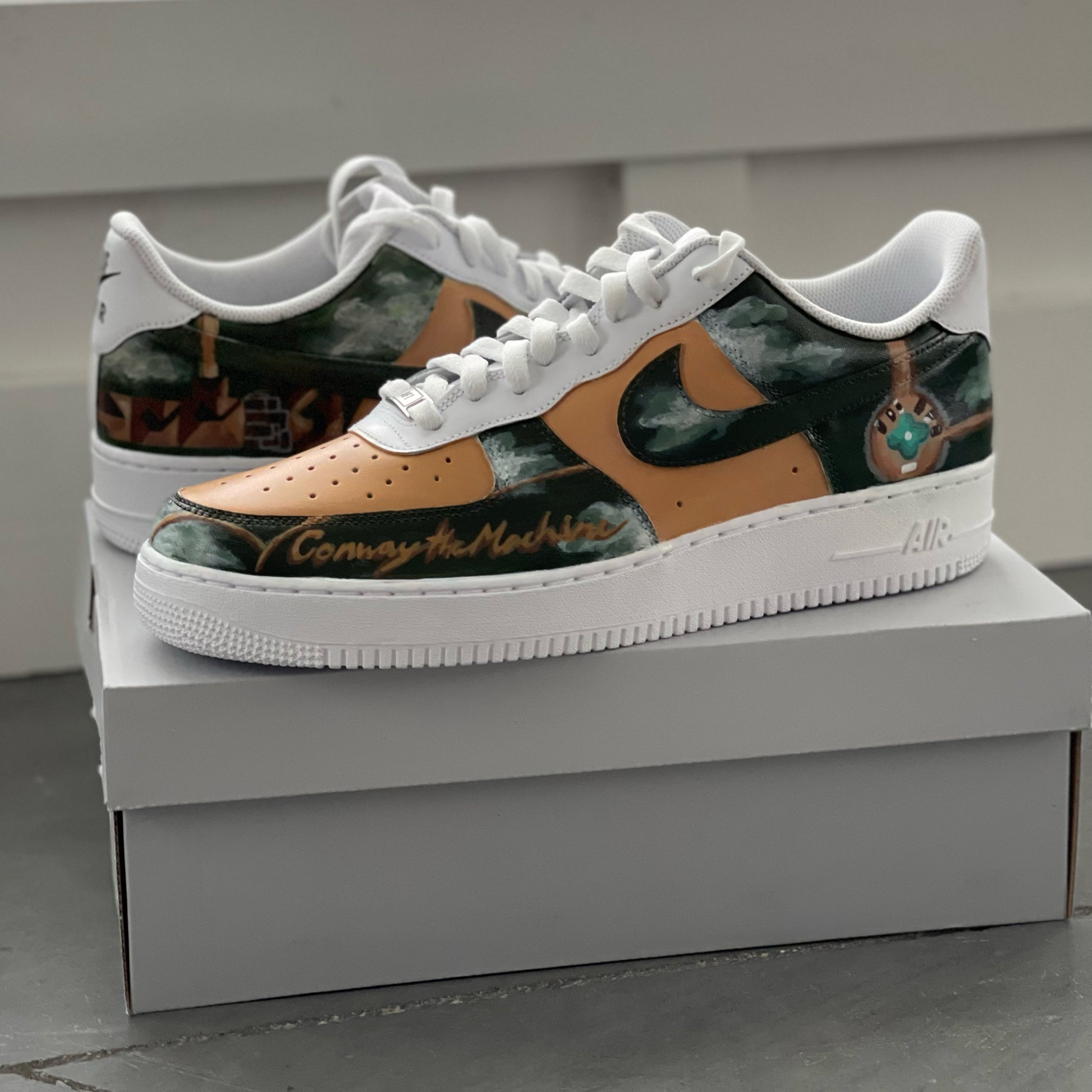 La Maquina - AF1's - Tommy Manning Art