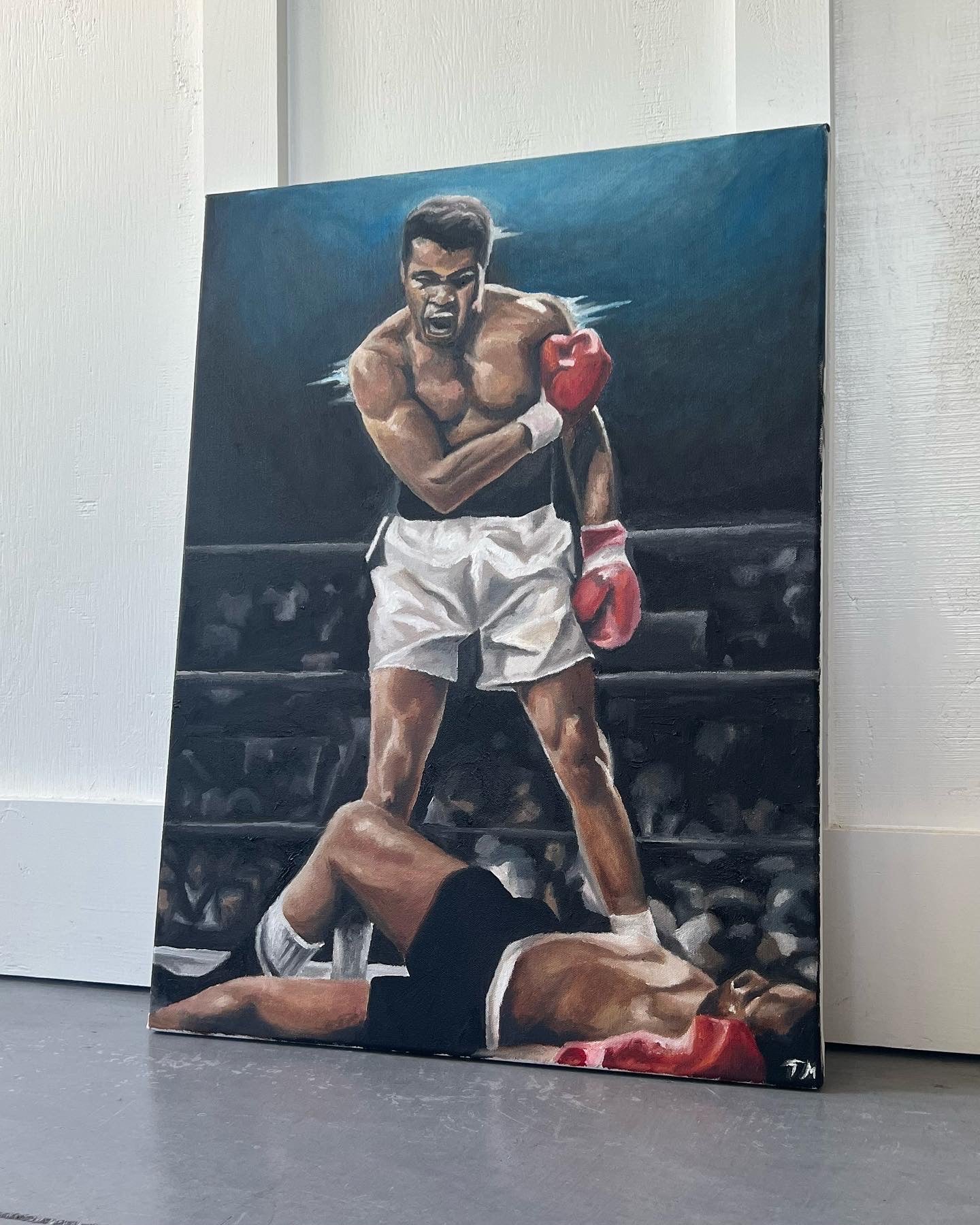 "The Greatest" - Original Painting - 24x18 - Tommy Manning Art