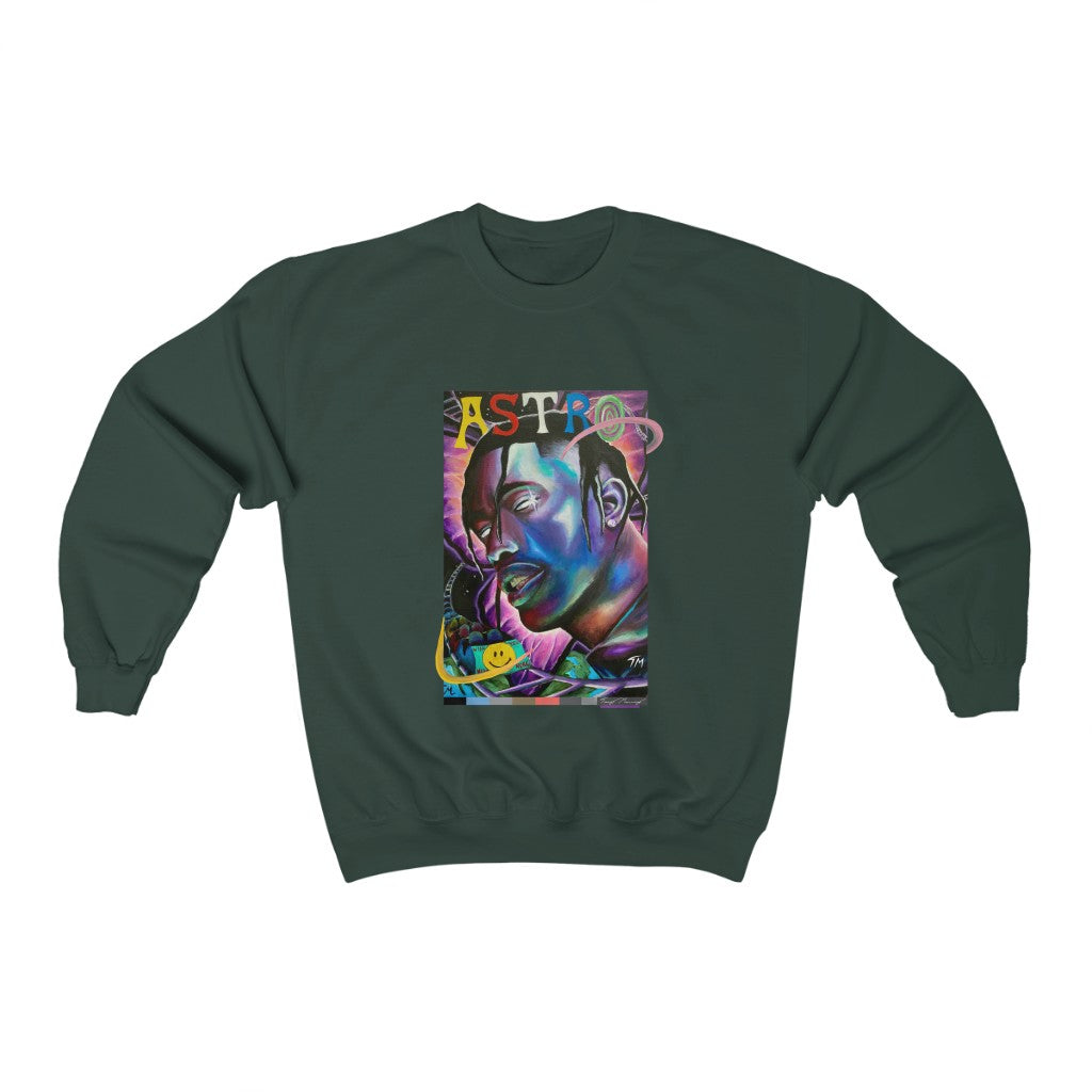 AXTRO - Crewneck (Double-Sided) - Tommy Manning Art