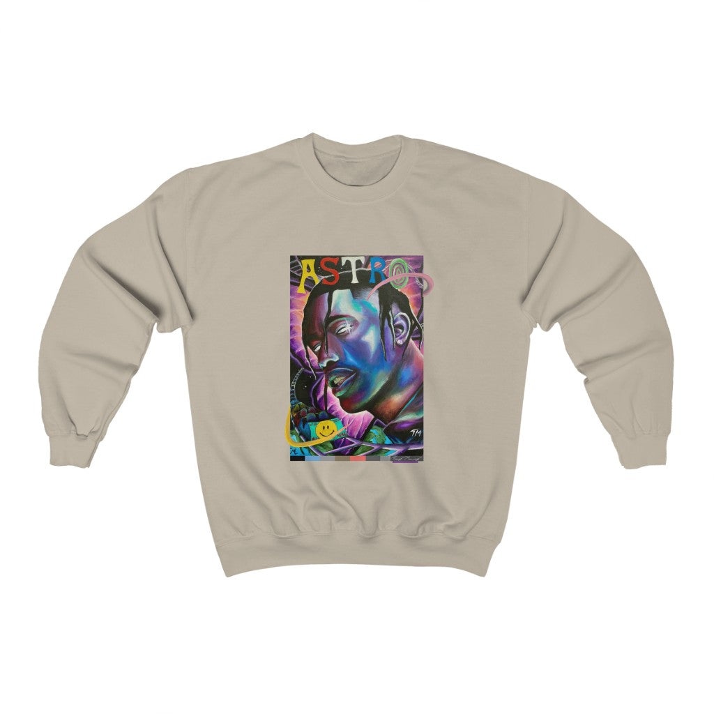 AXTRO - Crewneck (Double-Sided) - Tommy Manning Art