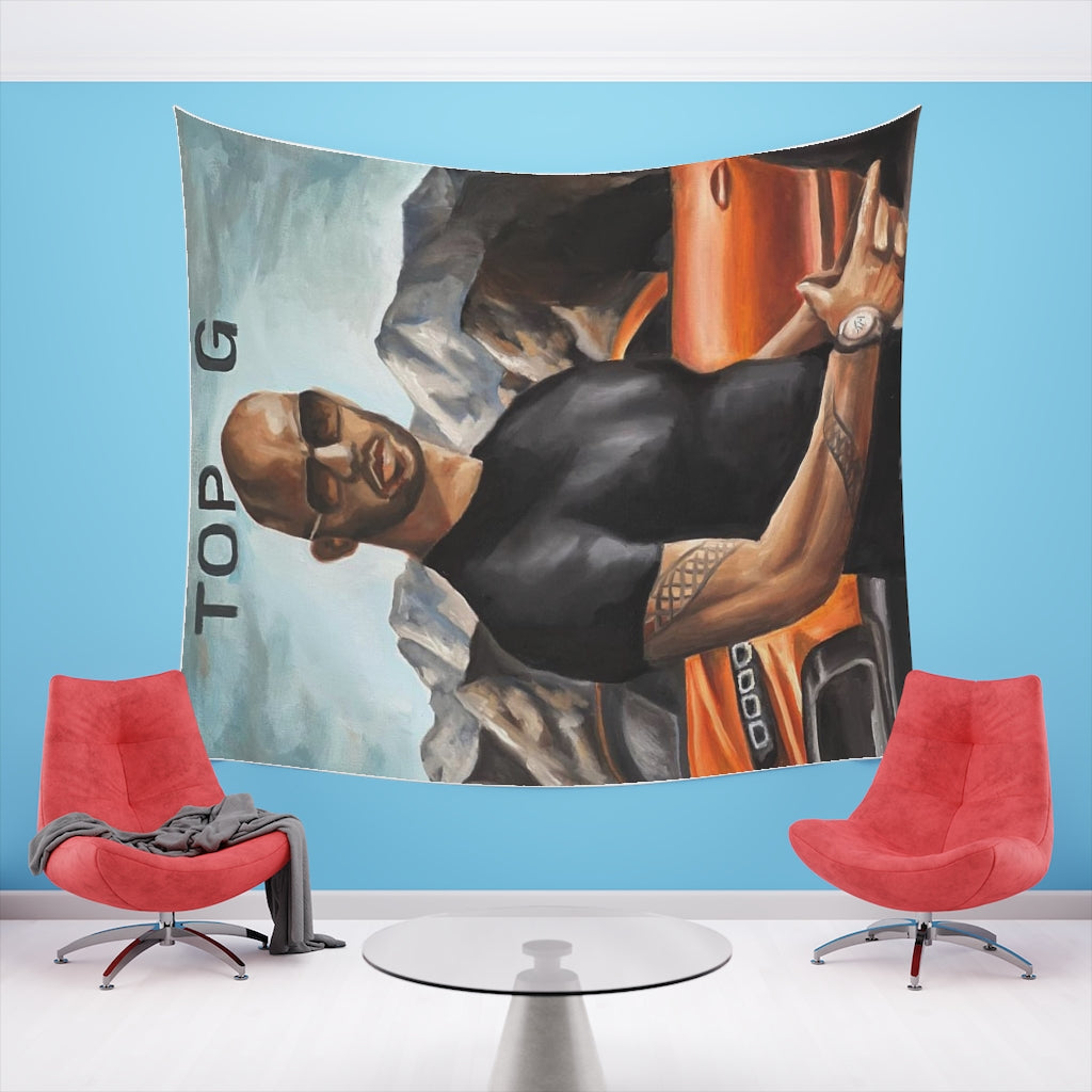 TOP G - Tapestry - Tommy Manning Art