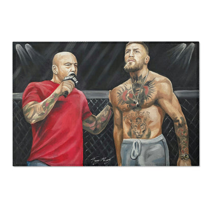 Rogan And McGregor - Signed Rug