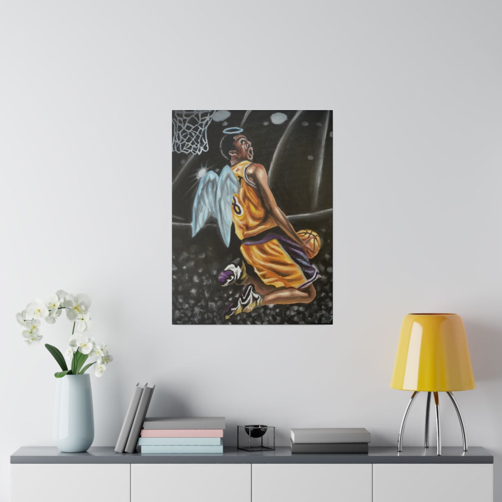 MAMBA DUNK - Canvas - Tommy Manning Art