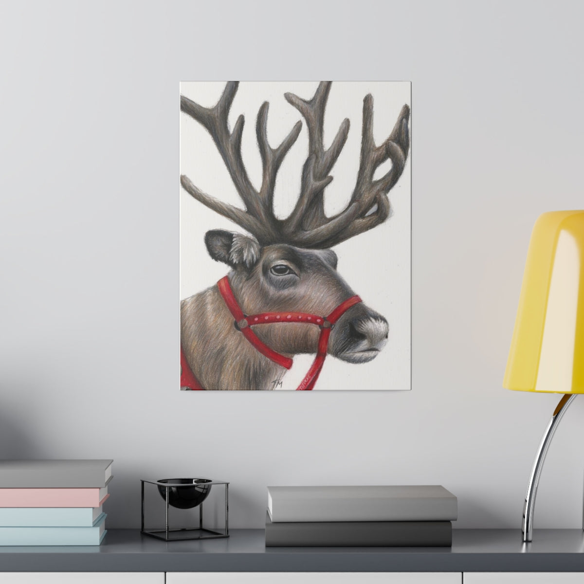 Reindeer - Canvas - Tommy Manning Art