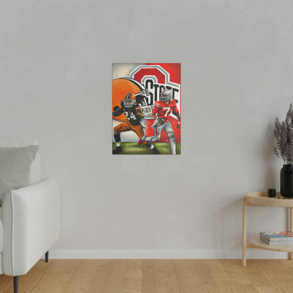 Ohio State/Browns - Canvas - Tommy Manning Art