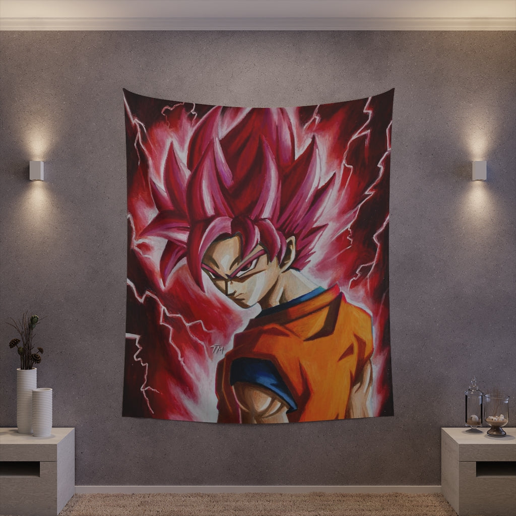 CHOSEN ONE RED - Tapestry - Tommy Manning Art