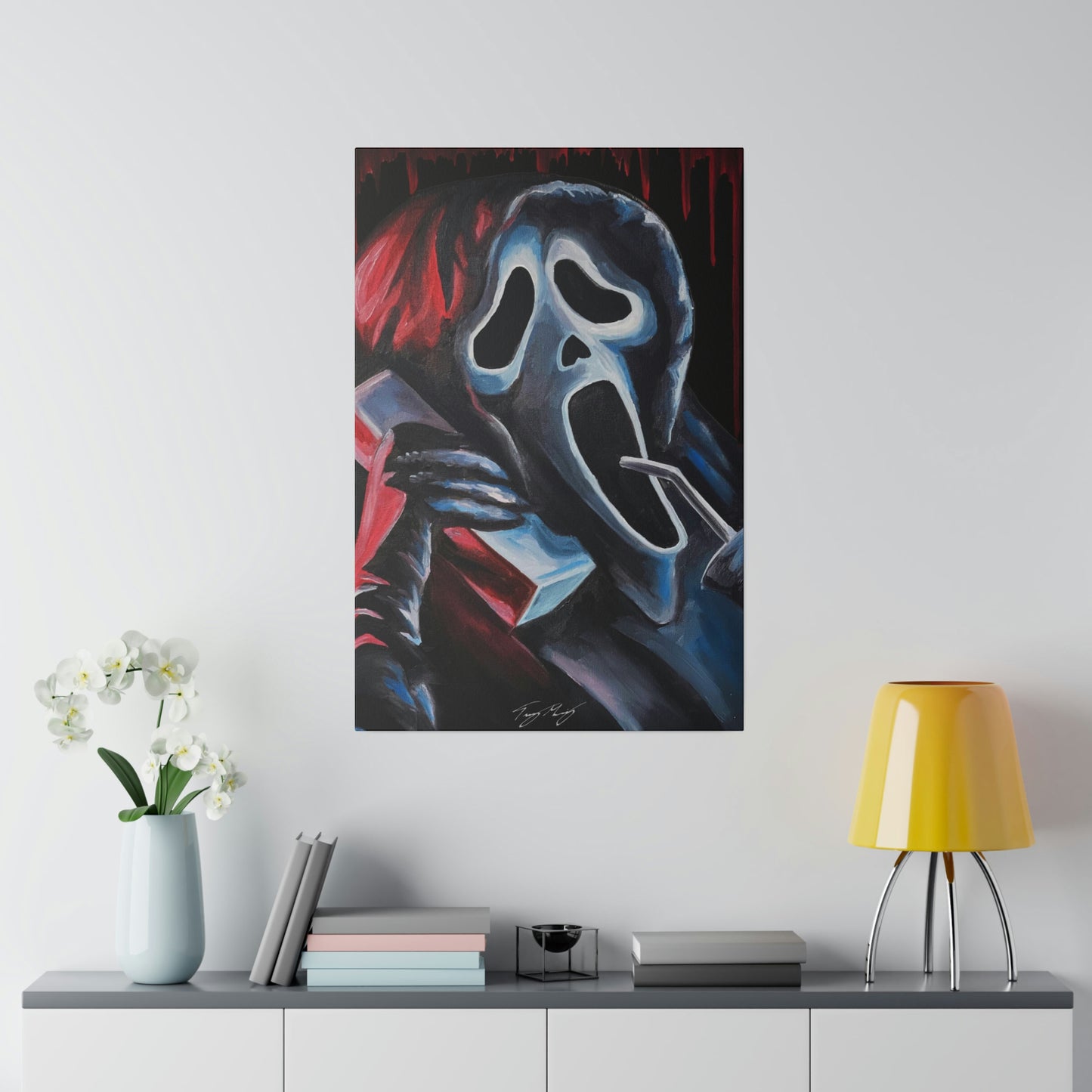 Ghostface Scream - Canvas