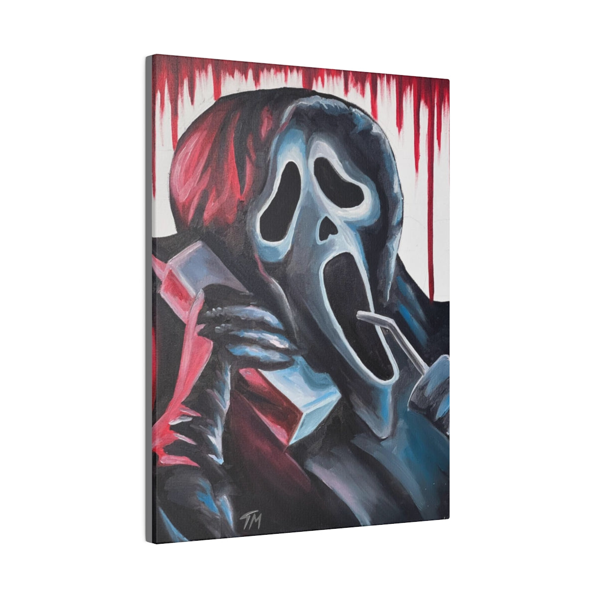 Ghostface - Canvas - Tommy Manning Art