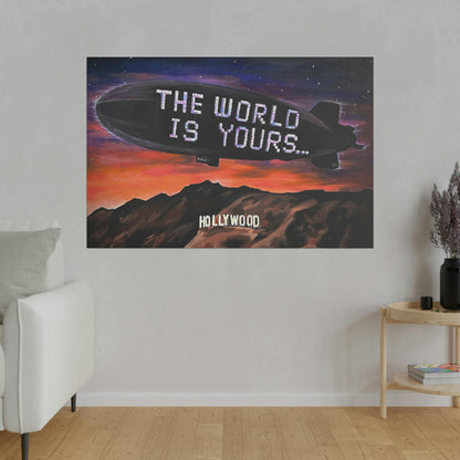 The World Is Yours - Canvas - Tommy Manning Art