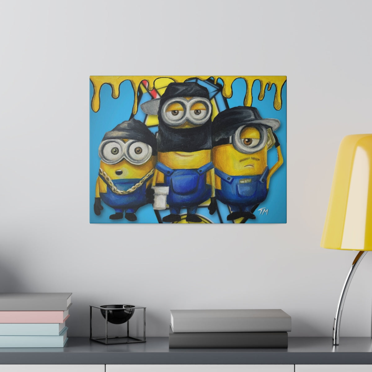 RICH MINION - Canvas - Tommy Manning Art