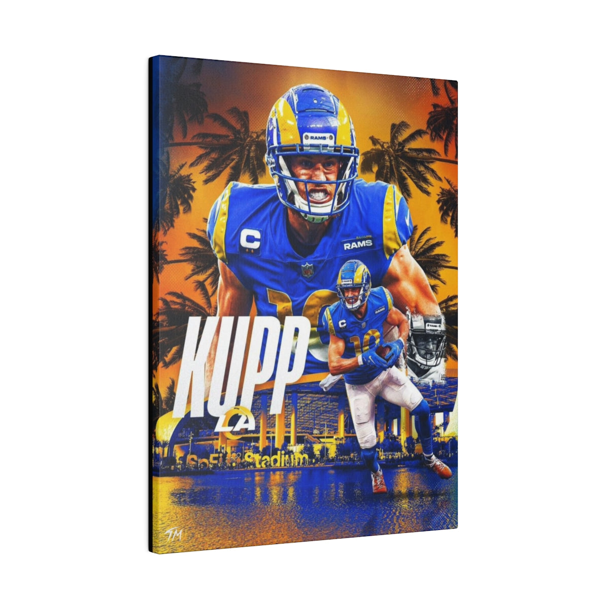 Cooper Kupp - Canvas - Tommy Manning Art