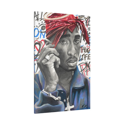 2 Pac - Canvas - Tommy Manning Art