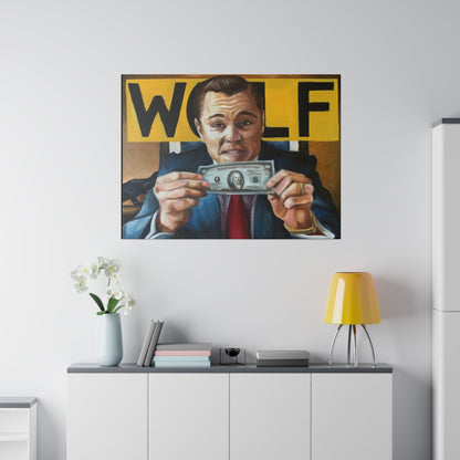 Wolf Of Wall Street - Canvas - Tommy Manning Art