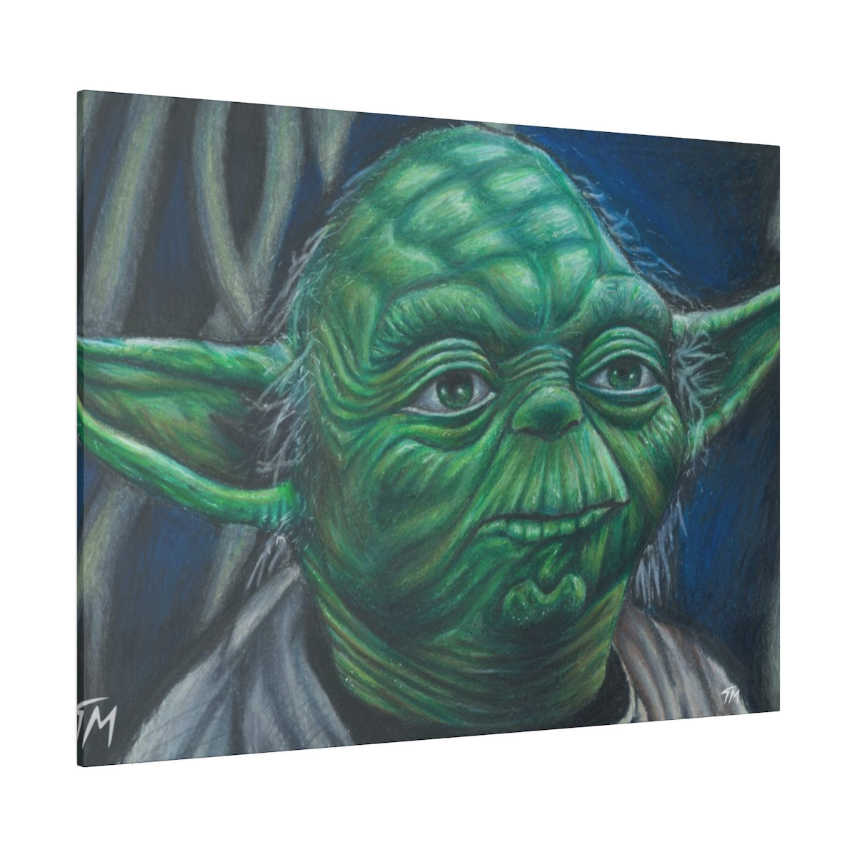 Jedi Master - Canvas - Tommy Manning Art