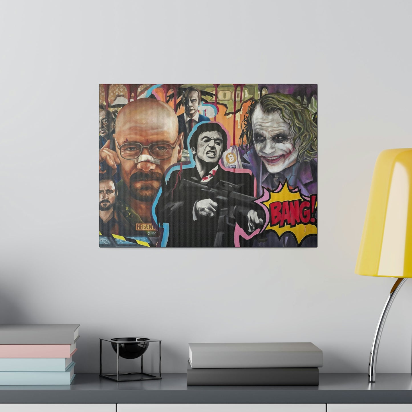 Villains - Canvas - Tommy Manning Art