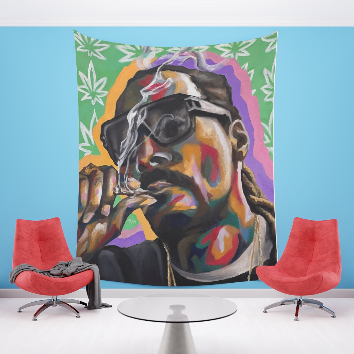 Snoop Dogg - Tapestry - Tommy Manning Art