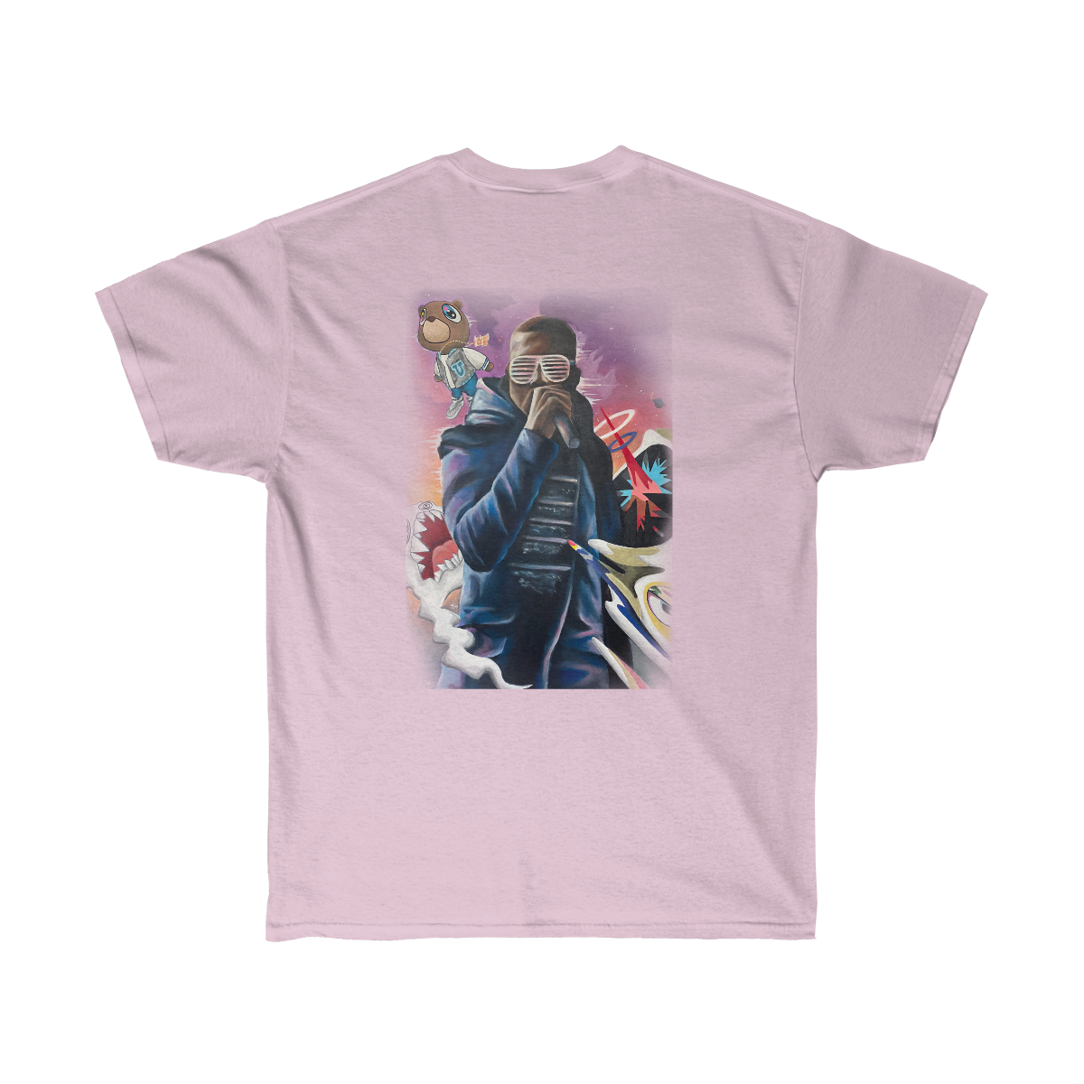 Kanye Graduation (Double-Sided) - T-Shirt - Tommy Manning Art