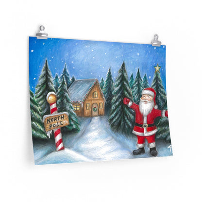 North Pole - Fine Art Print - Tommy Manning Art