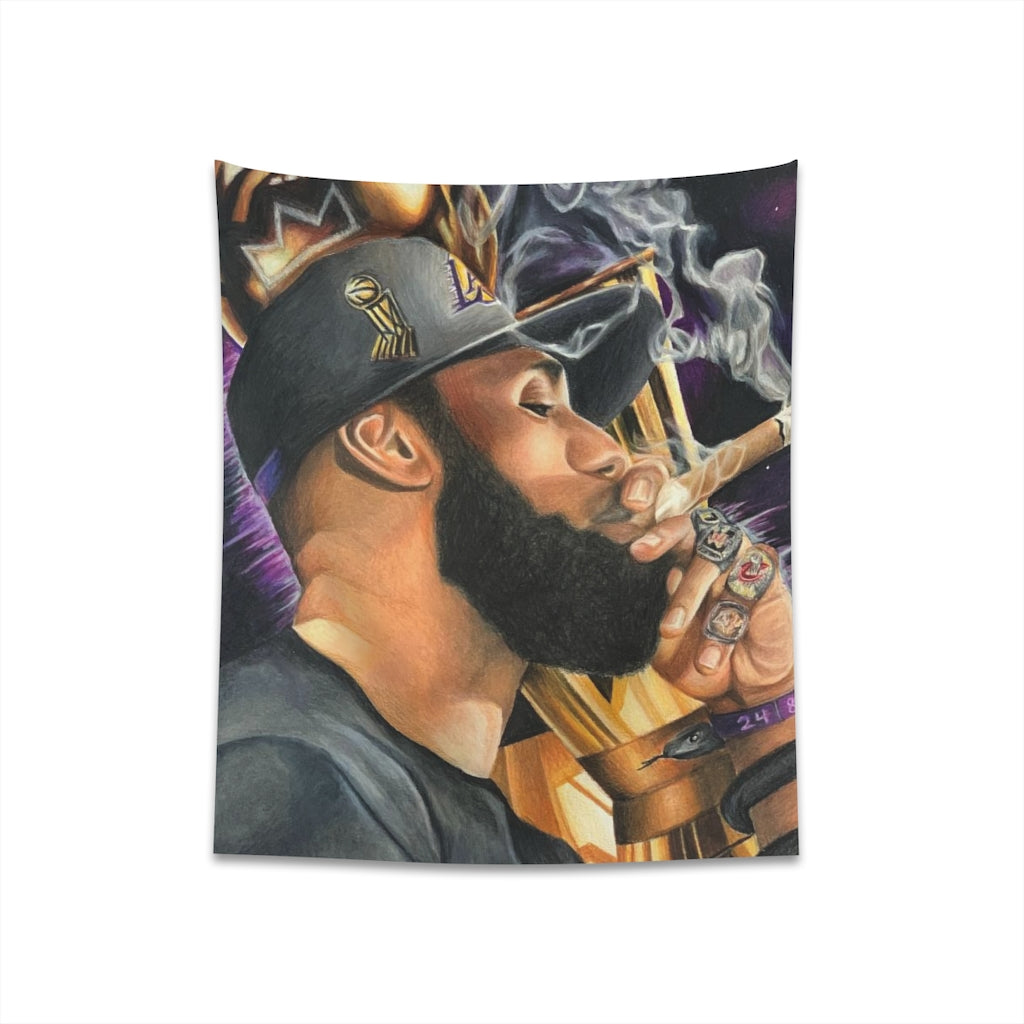 Lebron tapestry discount