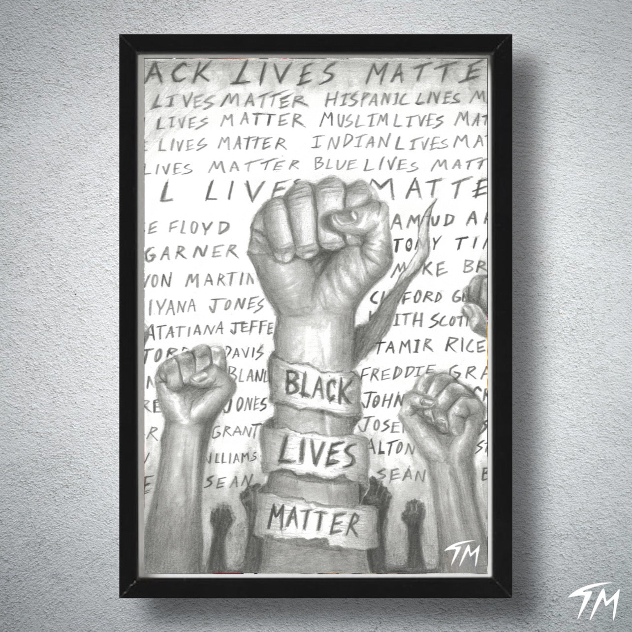 BLM - Fine Art Print - Tommy Manning Art