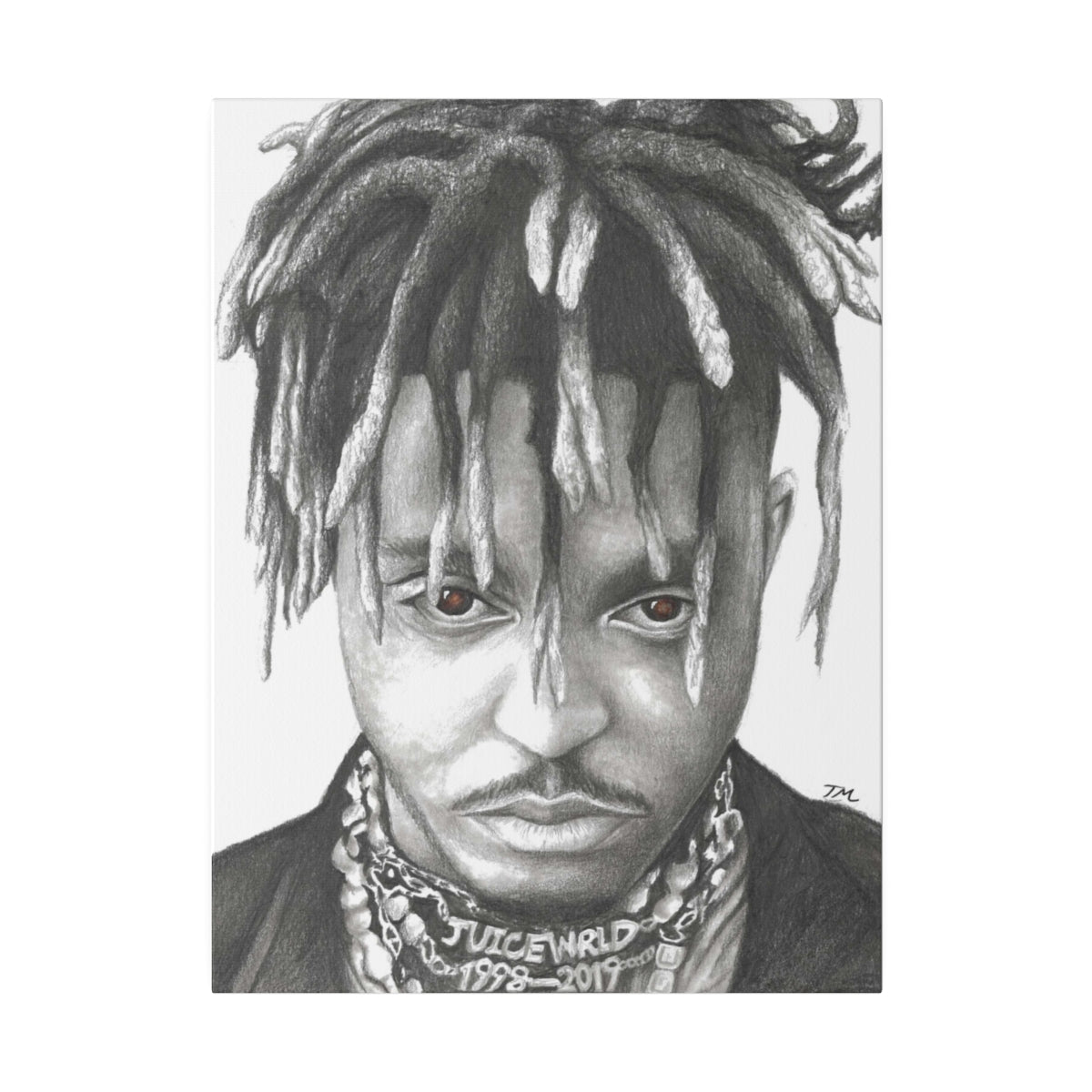 Juice Wrld Tribute - Canvas - Tommy Manning Art