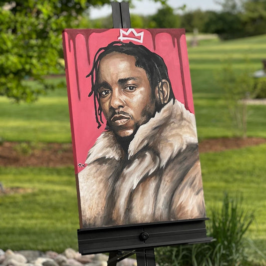 "King Kendrick" - Original Painting - 30x20 - Tommy Manning Art