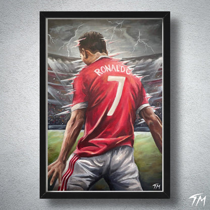 Ronaldo - Fine Art Print - Tommy Manning Art